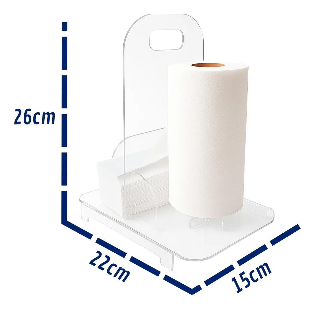 Porta Guardanapo Papel Toalha Lenço Mão Cozinha Bancada