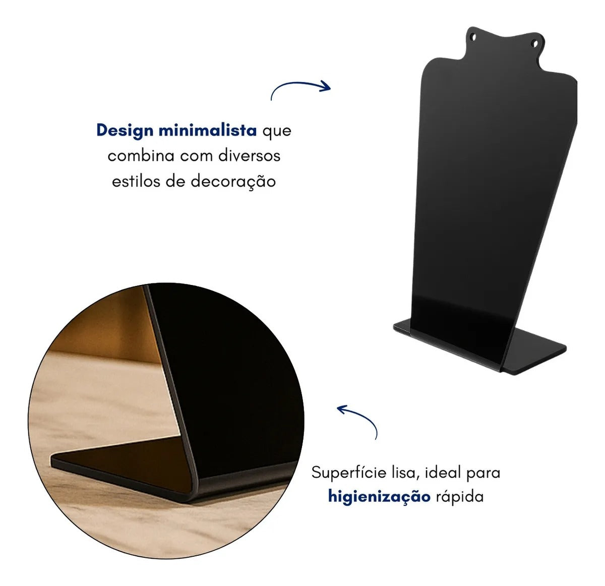 Porta Brinco 3 Pçs Expositor Colar Acrilico Corpo Joia Loja