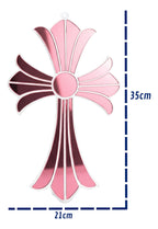 Cruz Parede Crucifixo Decorativa Cristã Religiosa Cristo Fé