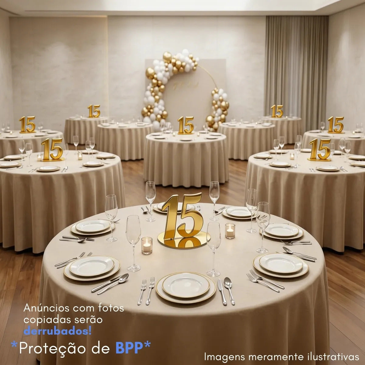 Decoração Festa 15 Anos Centro Mesa Aniversário Debutante