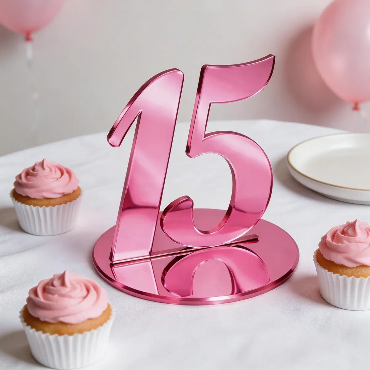 Decoração Festa 15 Anos Centro Mesa Aniversário Debutante