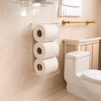 Porta Papel Higienico Parede Acrilico 3 Rolos
