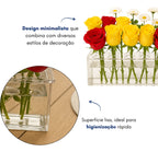 Vaso Flores Arranjo Acrilico Centro De Mesa Festa Casamento