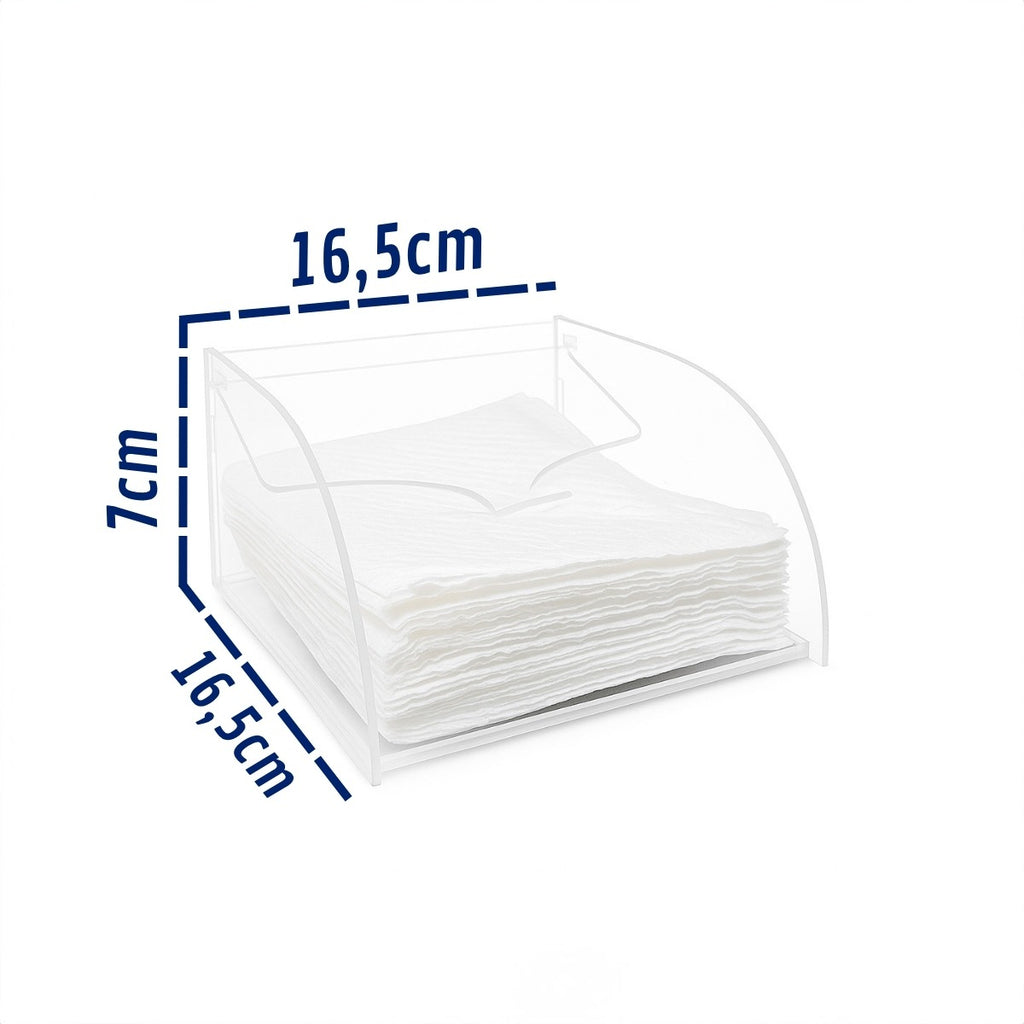 Porta Guardanapo Acrilico Grande