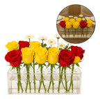 Vaso Flores Arranjo Acrilico Centro De Mesa Festa Casamento