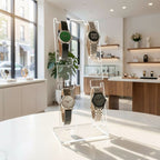 Suporte 4 Relógios Expositor Porta Loja Bancada Loja Vitrine