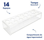 Vaso Flores Arranjo Acrilico Centro De Mesa Festa Casamento