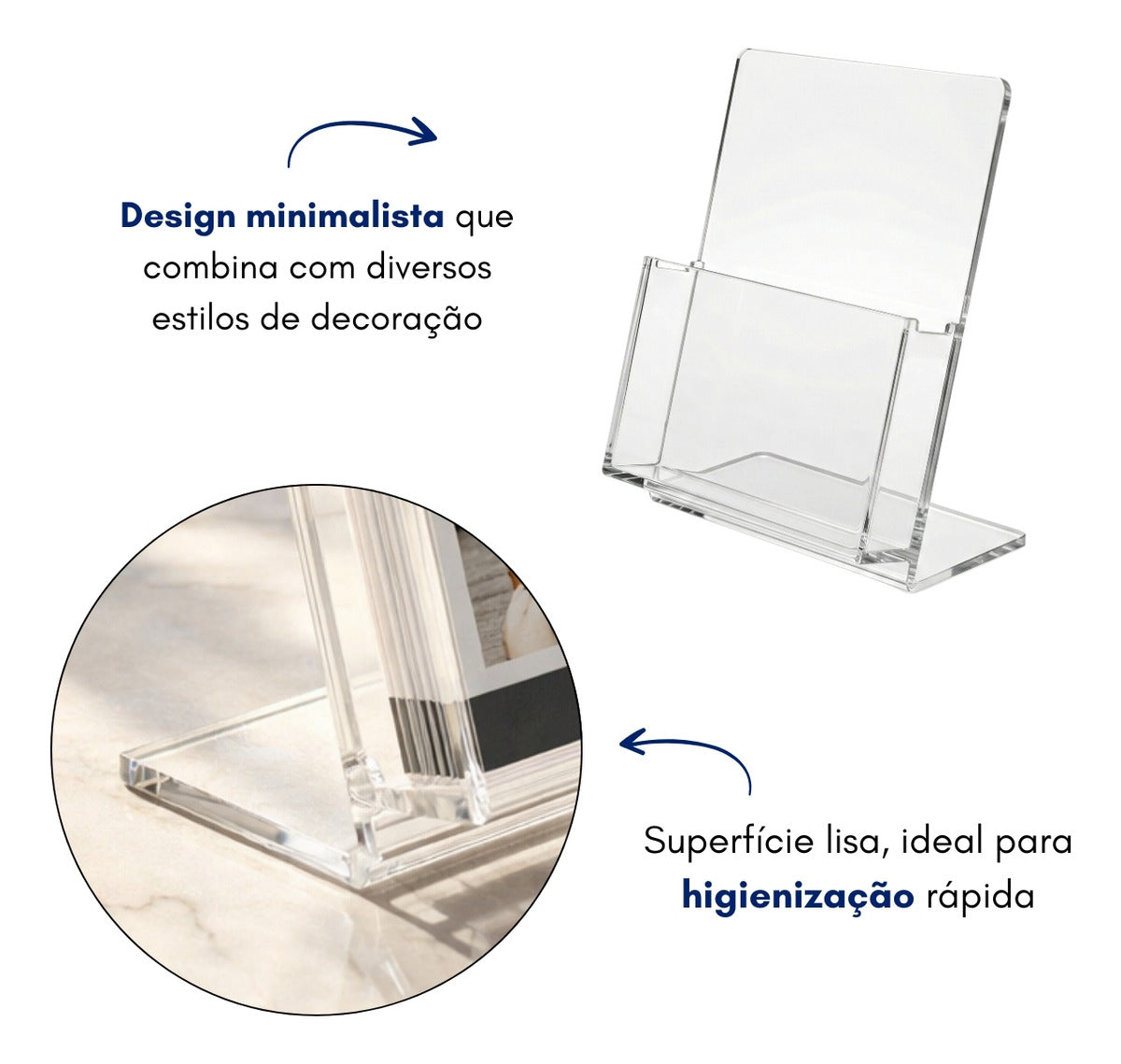 Expositor Folhetos A6 Mesa Lojas Folders Display Panfleto