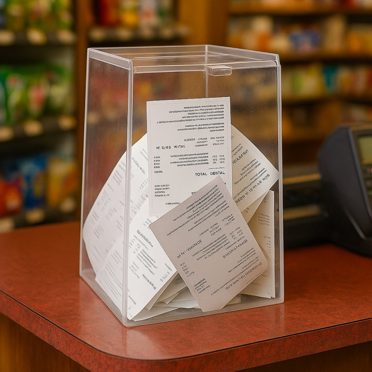 Caixa Urna Acrilico Sorteio