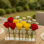 Vaso Flores Arranjo Acrilico Centro De Mesa Festa Casamento