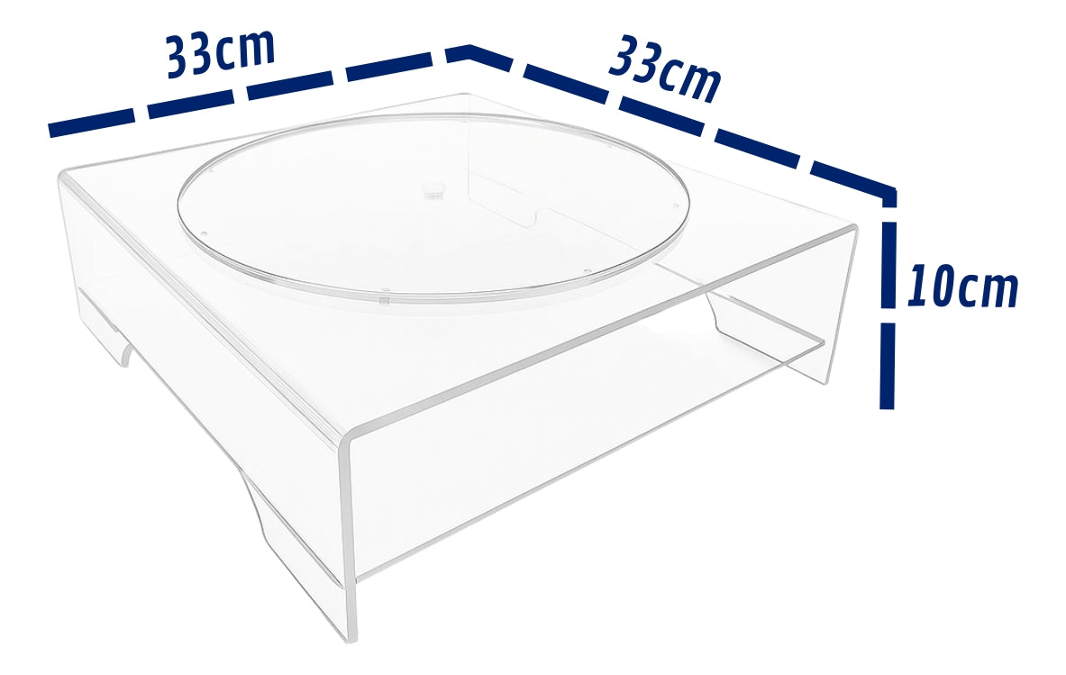 Suporte Monitor Giratorio Acrilico Grande