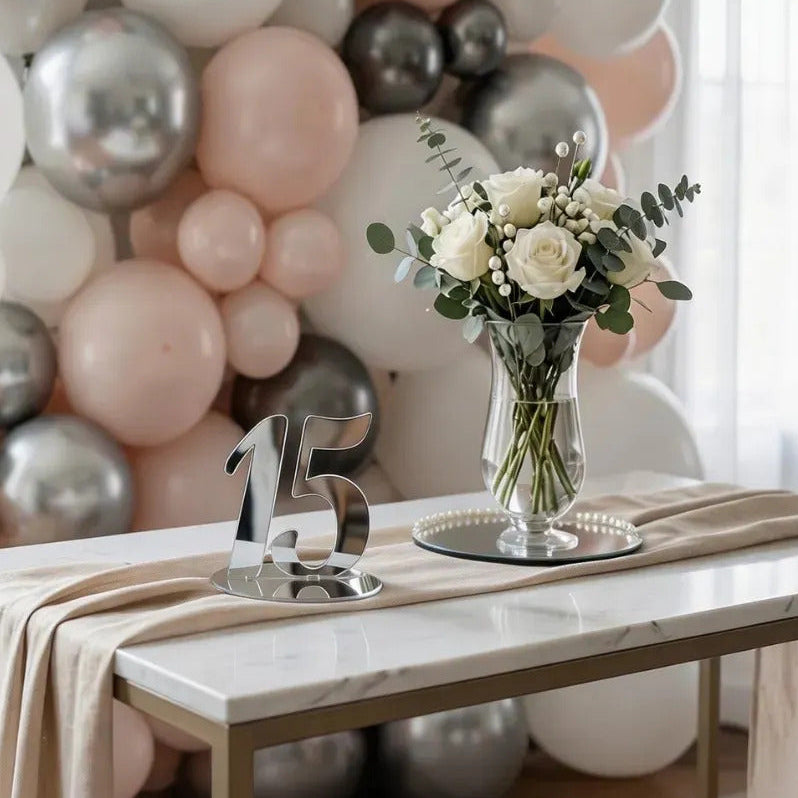 Decoração Festa 15 Anos Centro Mesa Aniversário Debutante