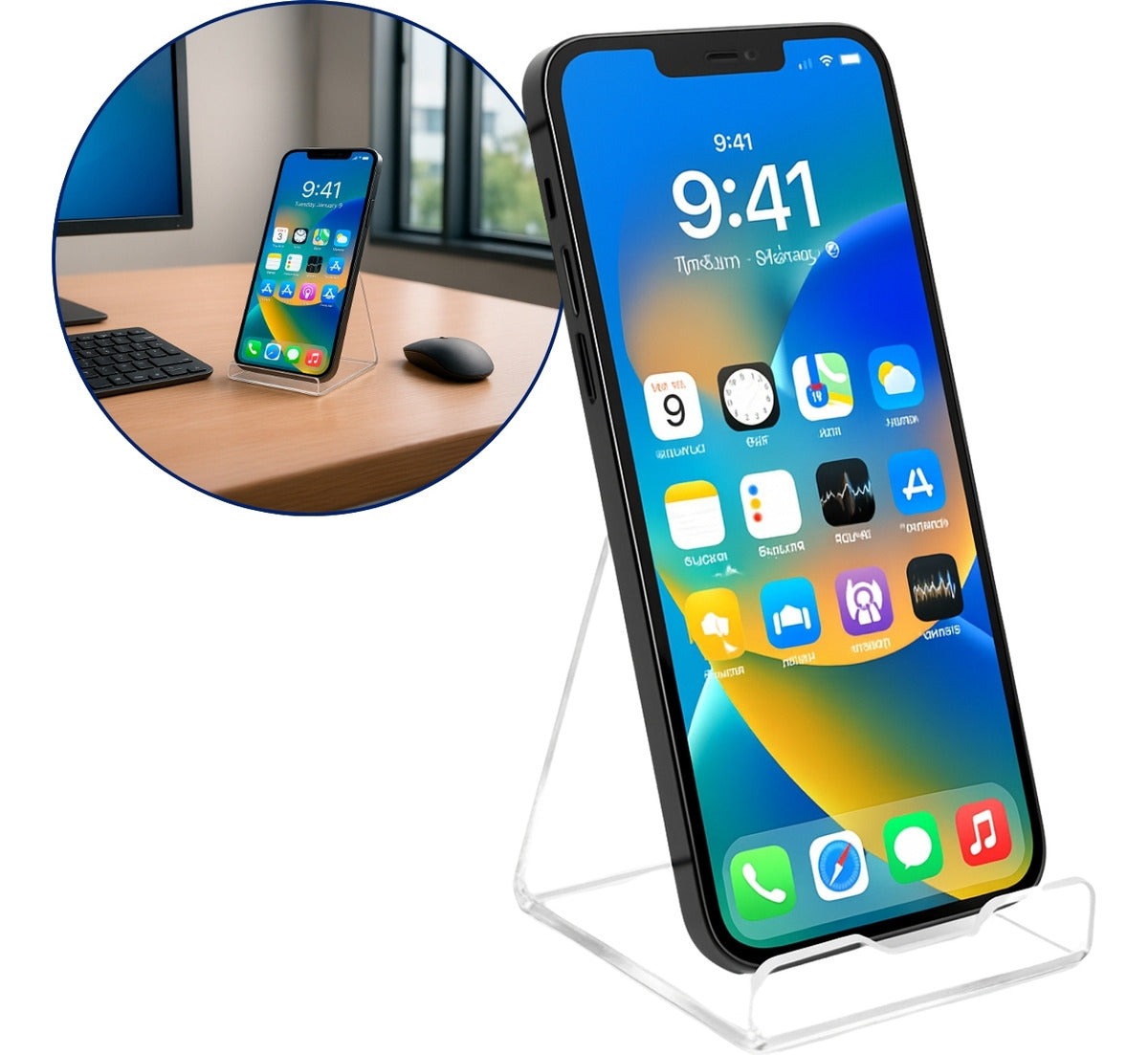 Suporte Celular Cozinha Estudo Mesa Escritório Estável Gamer