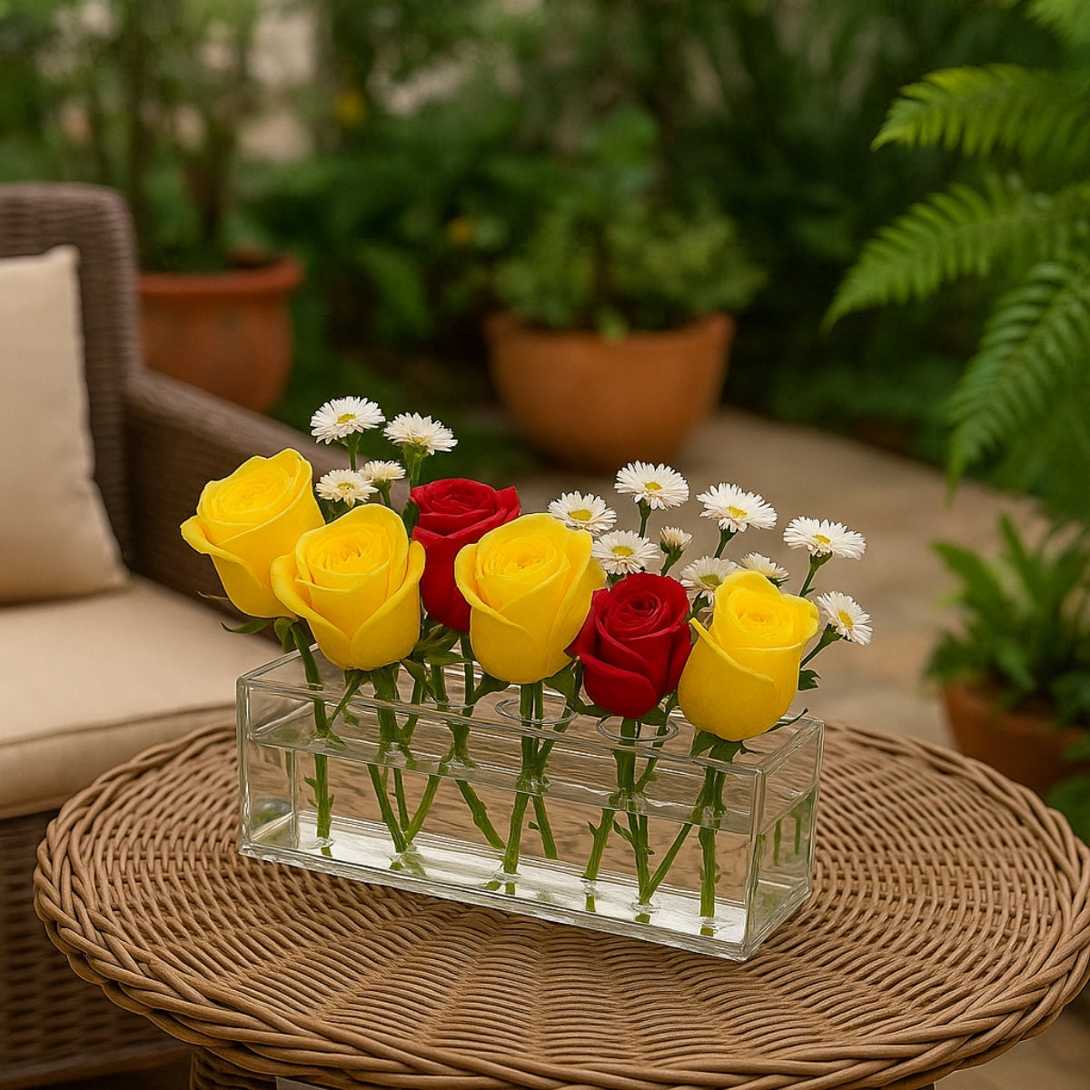 Suporte 10 Flores Expositor Furos Vaso Arranjo Casamento