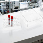 Suporte Tubos Coleta Sangue Acrilico