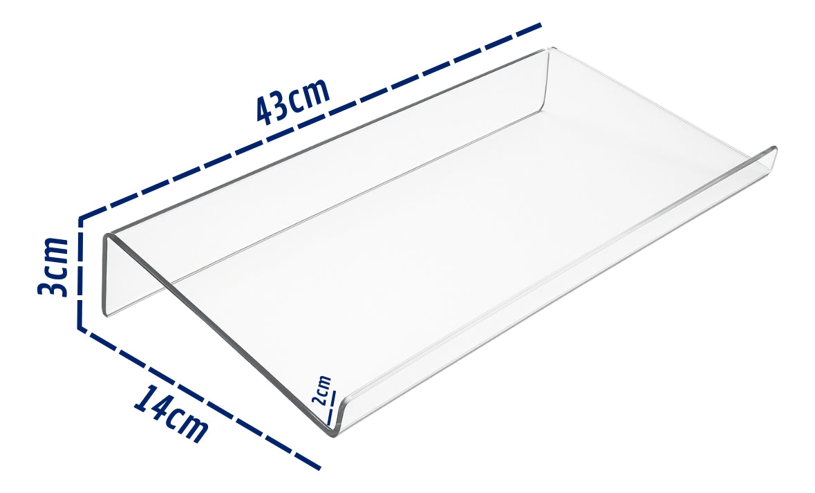 Porta Teclado Base Suporte Pc Computador Mesa Acrilico