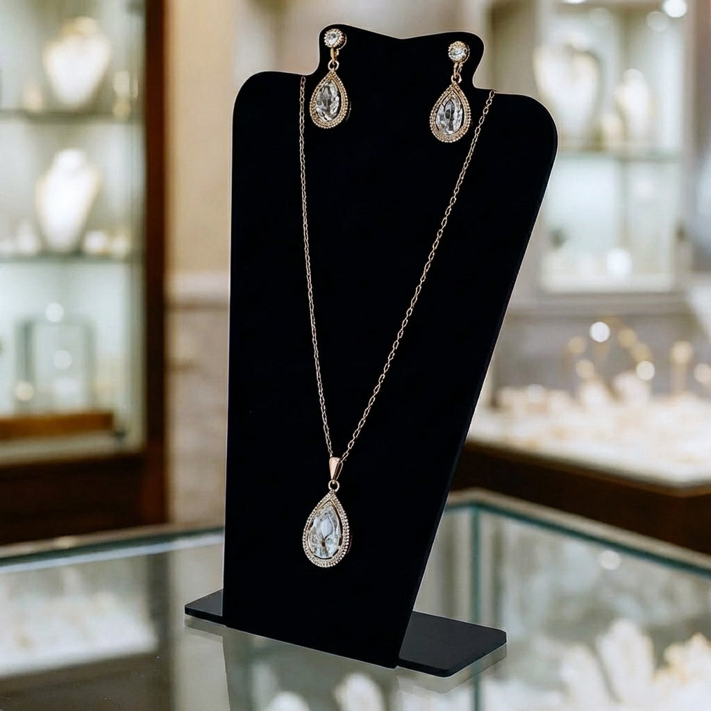 Porta Brinco Colar Corpo Joia Balcão Expositor Loja