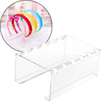 Expositor Acrílico para Tiara e Arcos 20x13x9cm Transparente