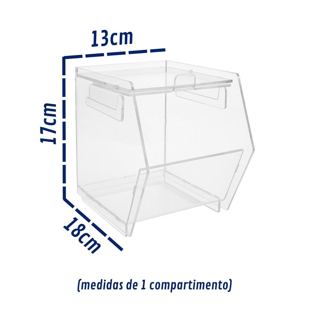 Baleiro 6 Pçs Doces Balas Display Balcão Bancada Expositor