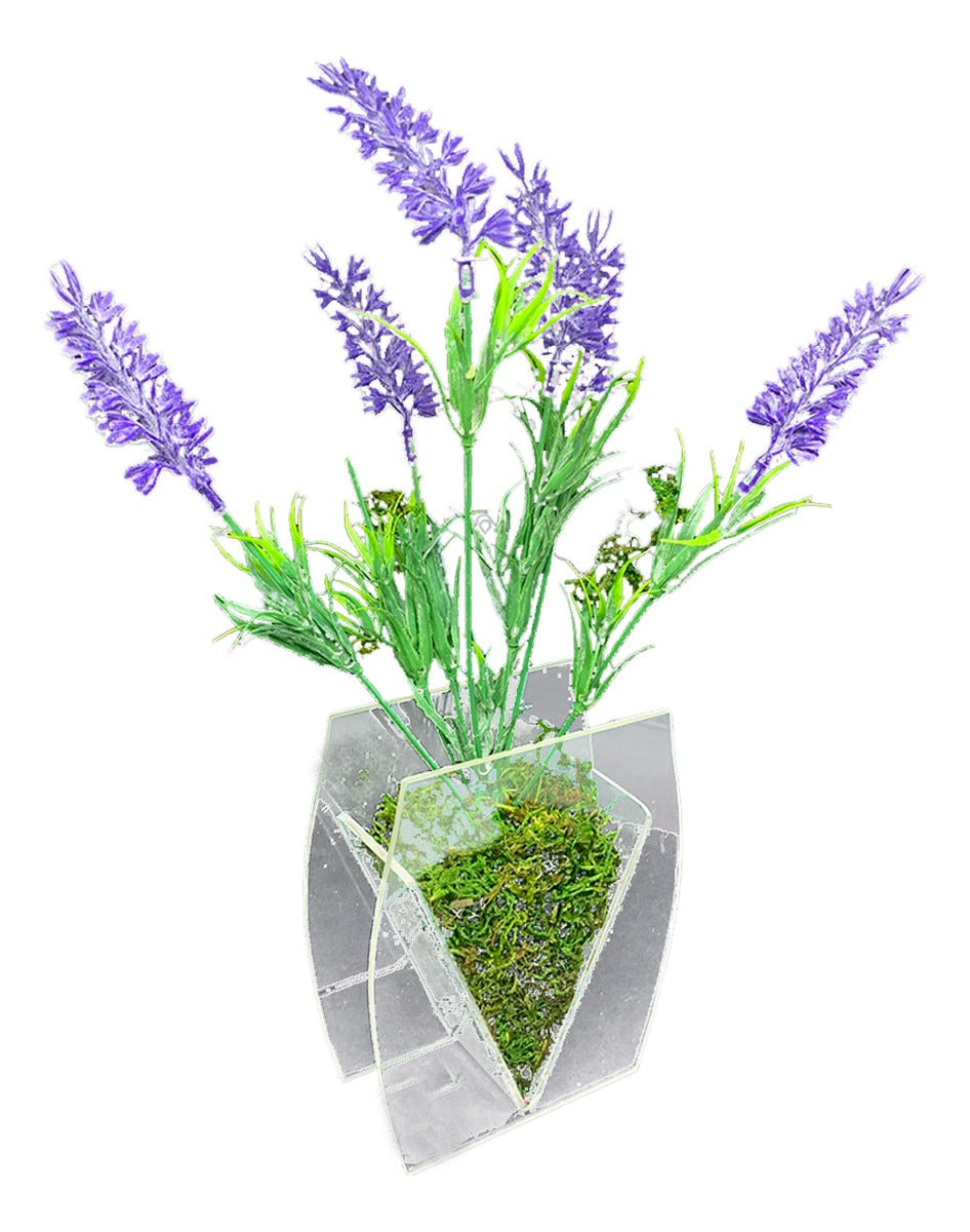 Vaso Planta Acrilico Colecao Paises - Grecia 