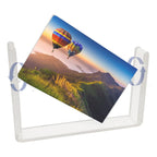 Kit 2 Porta Retrato Giratório A6 Foto Fotografia Suporte