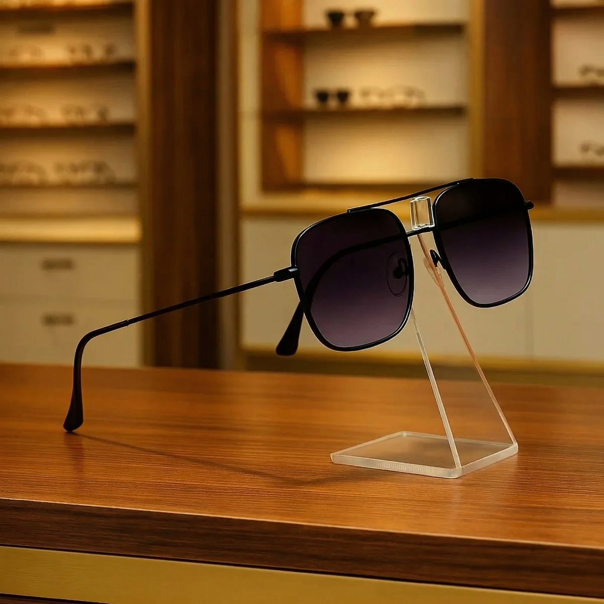 Expositor Kit 6 Óculos Vitrine Mostruário Bancada