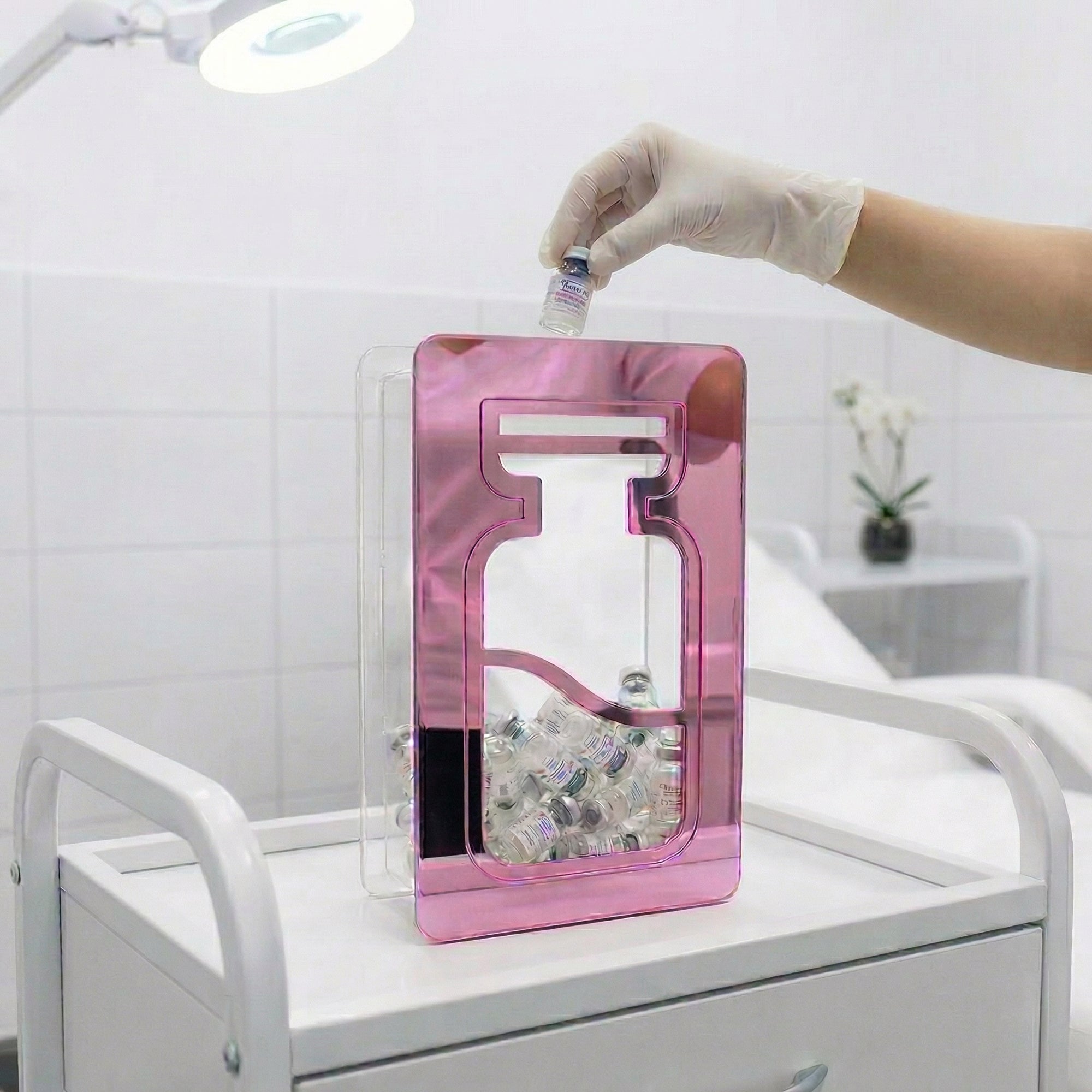 Porta Ampolas Personalizado Harmonização Clínica Organização