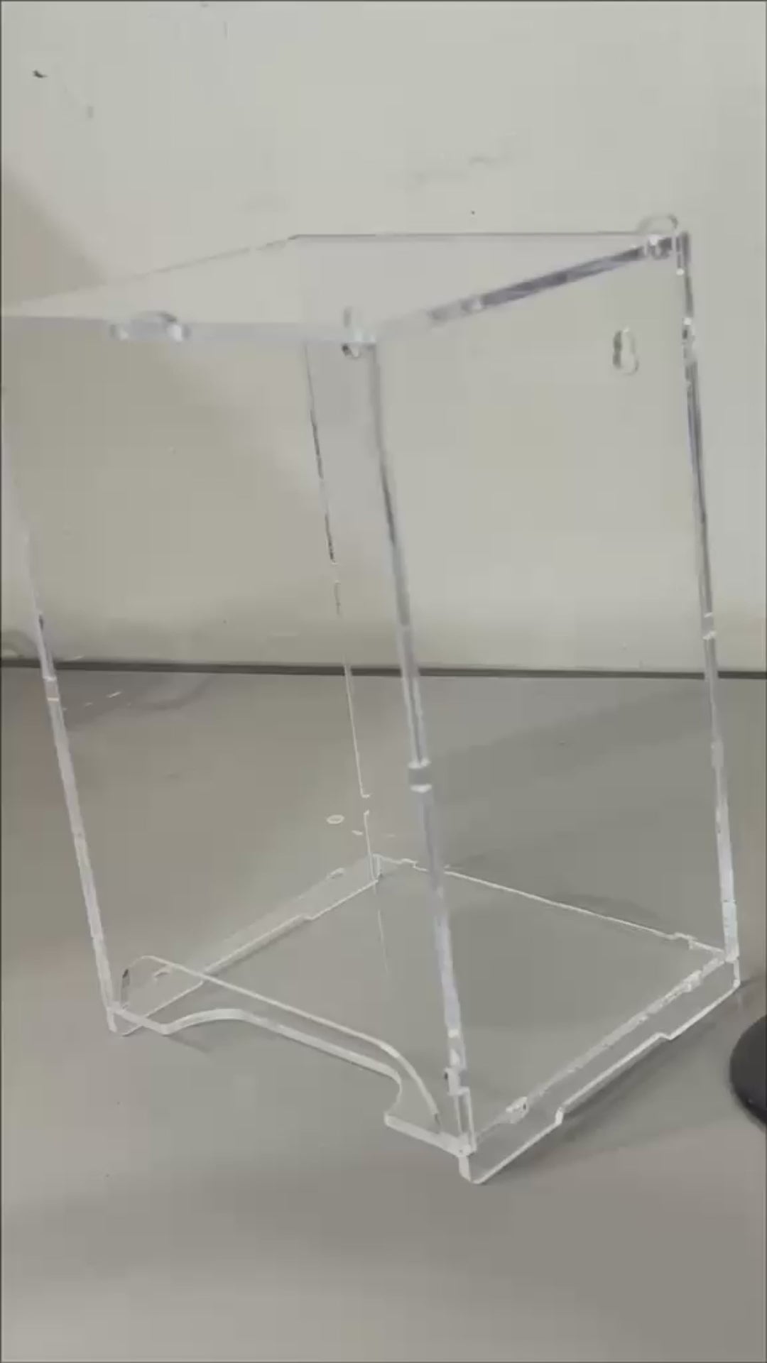 Porta Organizador Absorvente Caixa Urna Banheiro Acrilico