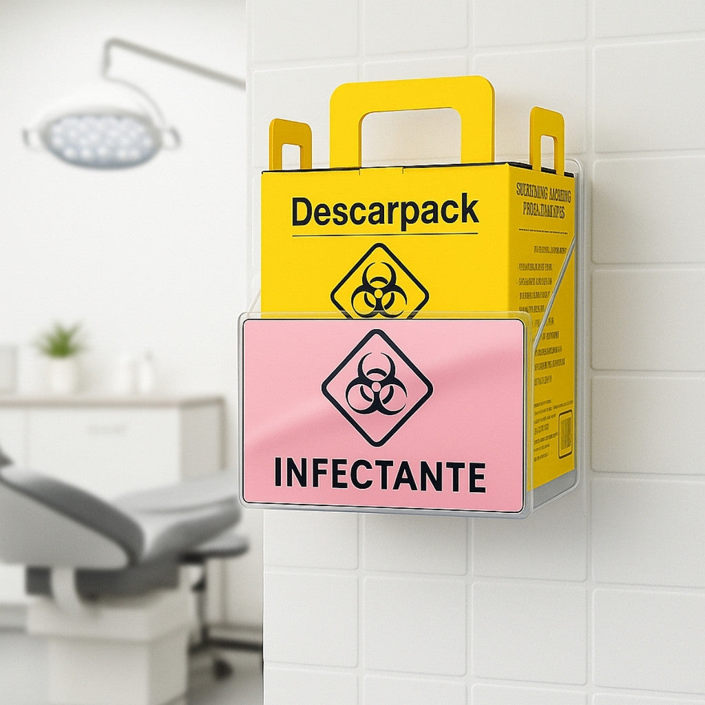 Suporte Caixa Coletora Descarpack 7litros Parede Mesa Balcão