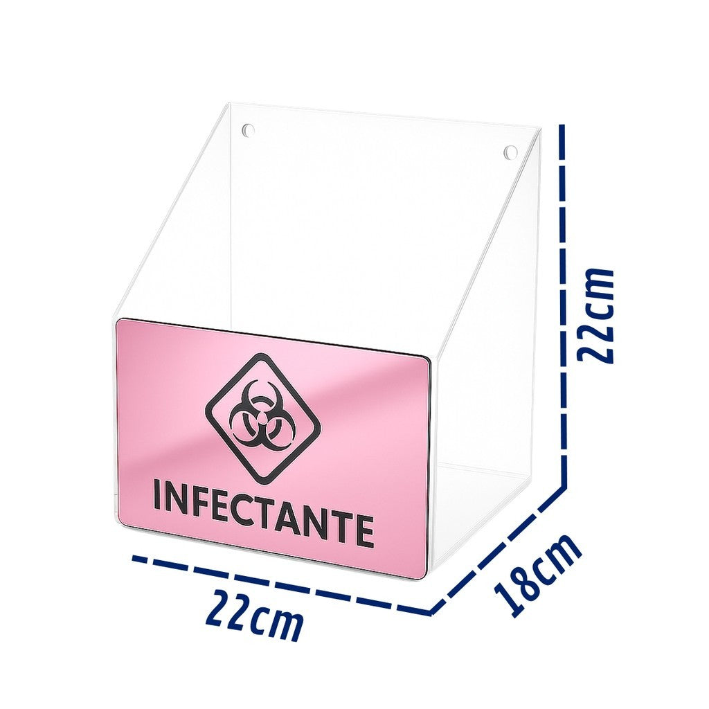 Suporte Caixa Coletora Descarpack 7litros Parede Mesa Balcão