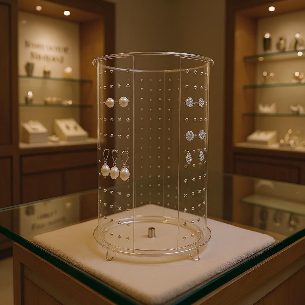 Carrossel Mostruário Expositor Giratório Furos