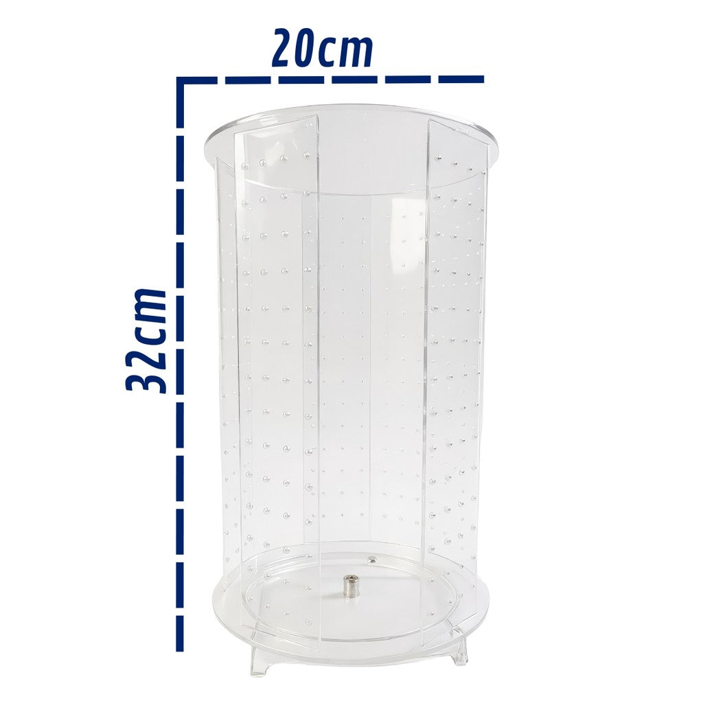 Carrossel Mostruário Expositor Giratório Furos