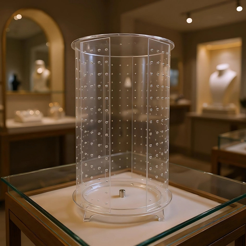 Carrossel Mostruário Expositor Giratório Furos