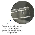 Porta Escova Elétrica em Acrílico - Organização e Estilo