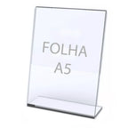 Base Acrilico A5 Porta Retrato Folheto