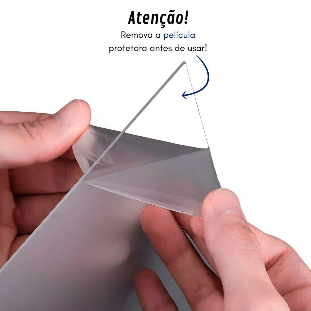 Conjunto Cabide Porta Roupa Acrílico Gancho Transparente Minimalista Suporte Apoio Pendurador