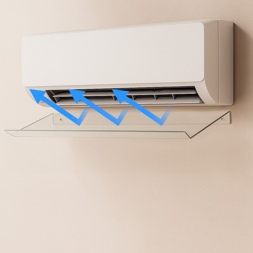 Direcionador Ar Condicionado Defletor Vento Split Parede Fluxo Refrigeração Ambiente