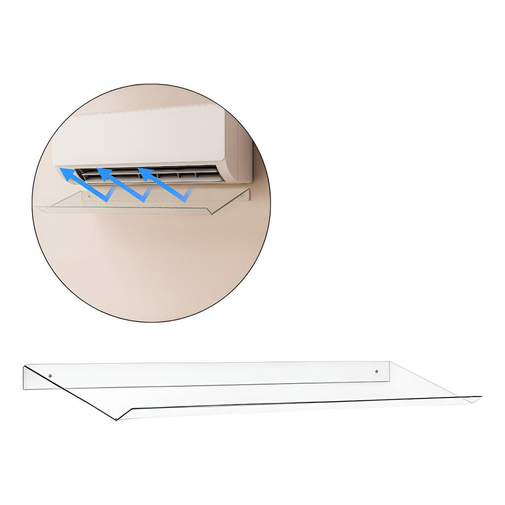 Direcionador Ar Condicionado Defletor Vento Split Parede Fluxo Refrigeração Ambiente