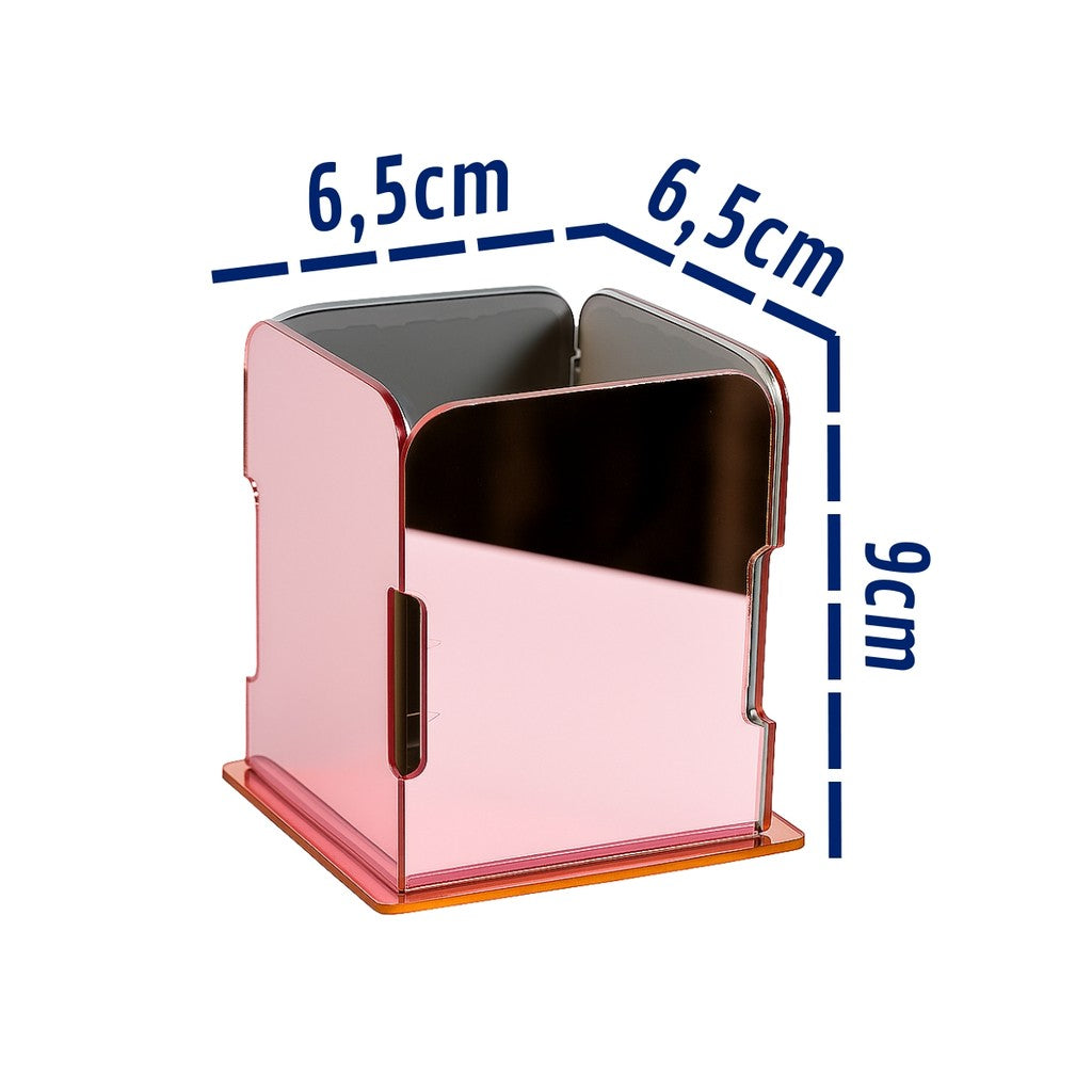 Organizador Porta Canetas Luxo Escritório Consultório Clinica Elegante Decorativo Mesa