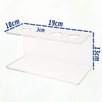 Suporte Expositor Temaki Sorvete Acrilico Cristal 4 Cones