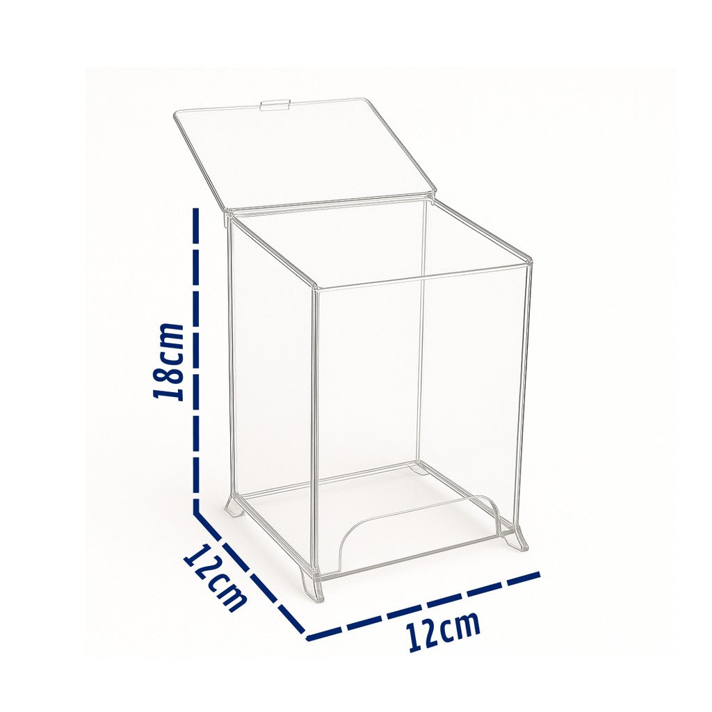 Porta Organizador Absorvente Caixa Urna Banheiro Acrilico