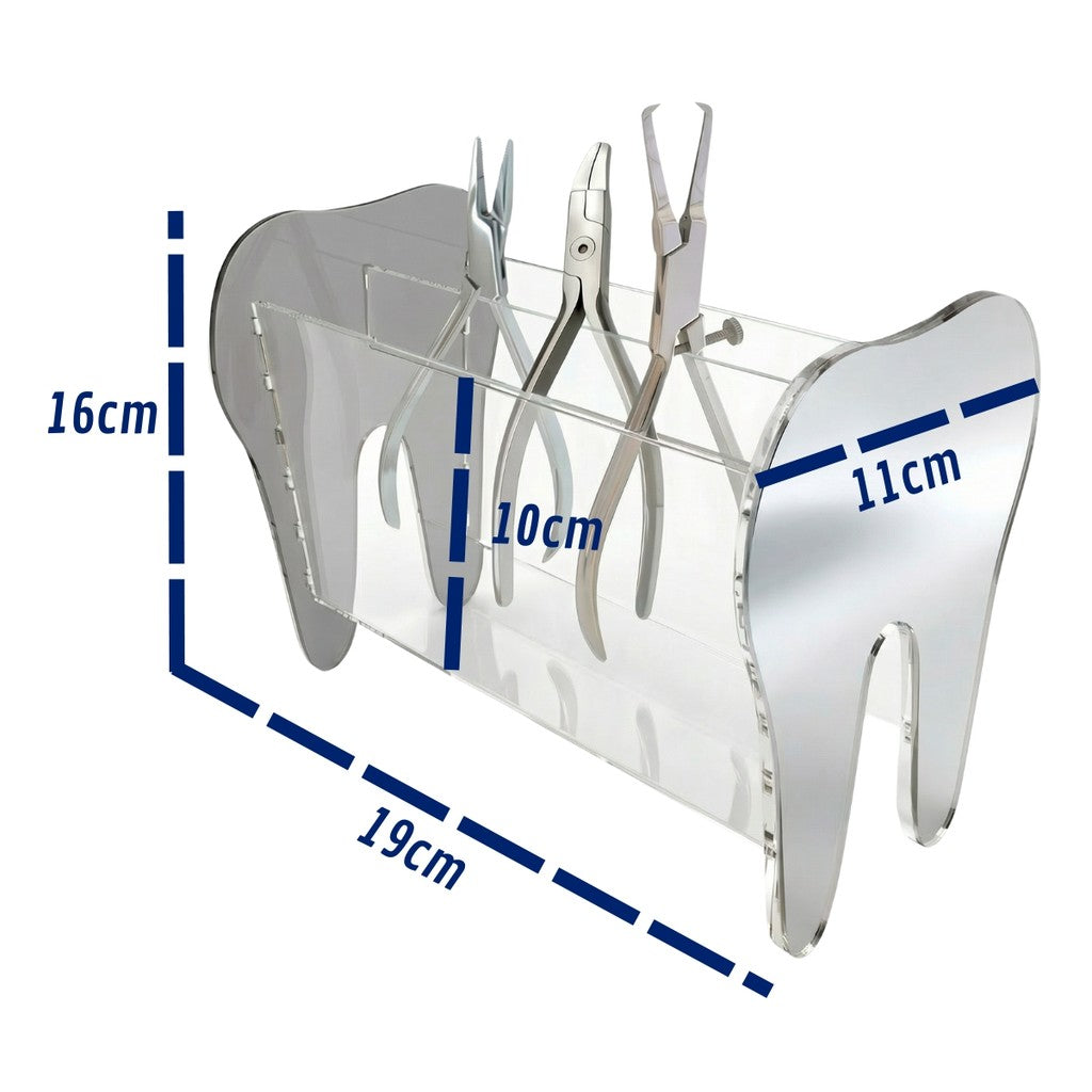 Porta Alicate Dentista Acrílico Suporte Instrumentos