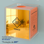 Suporte Caixa Coletora Descarpack 7L Parede Mesa Balcão Resíduos Tóxico Descarte Biológicos