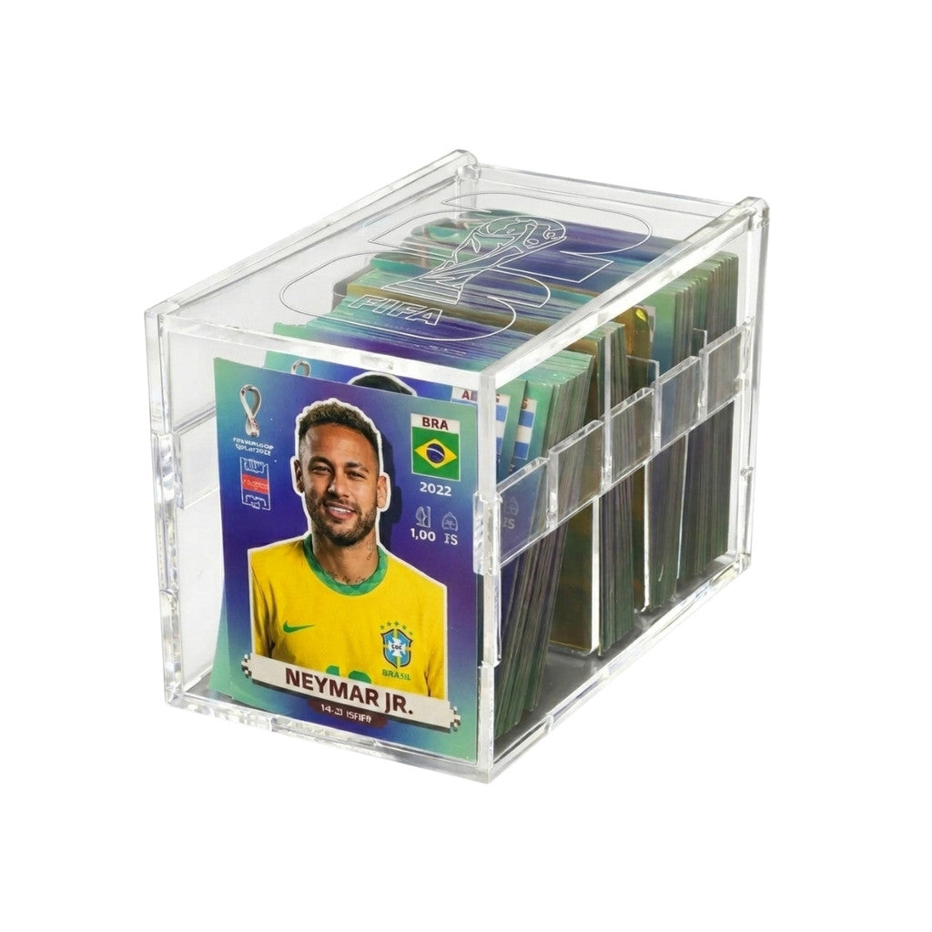 Organizador Figurinhas Copa Mundo 2026 Porta Case Estojo Coleção