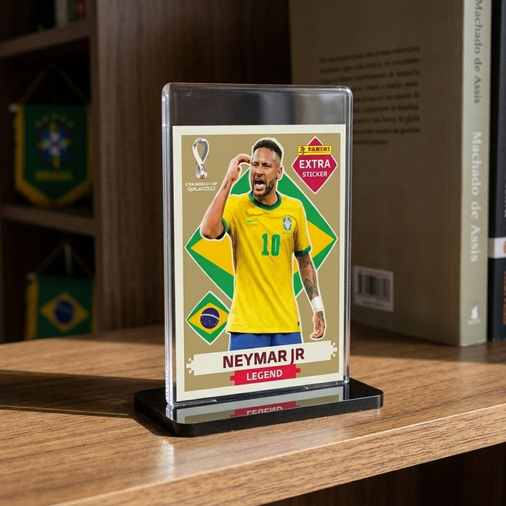 Expositor Figurinha Copa Mundo Suporte Colecionador Display