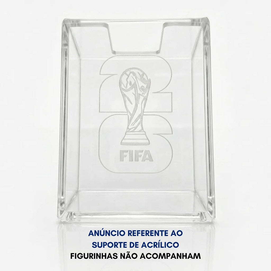 Porta Figurinhas Copa Mundo 2026 Case Organizador Estojo Coleção