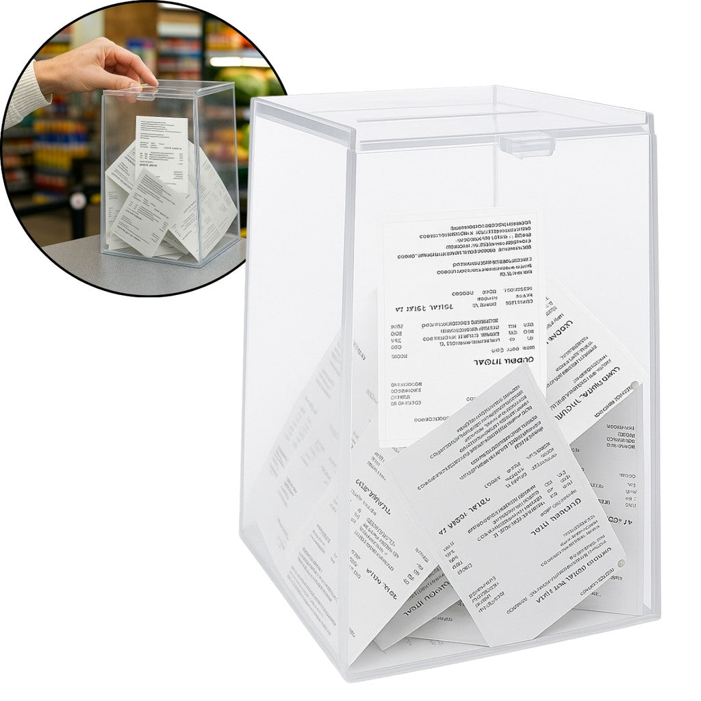 Caixa Urna Acrilico Sorteio