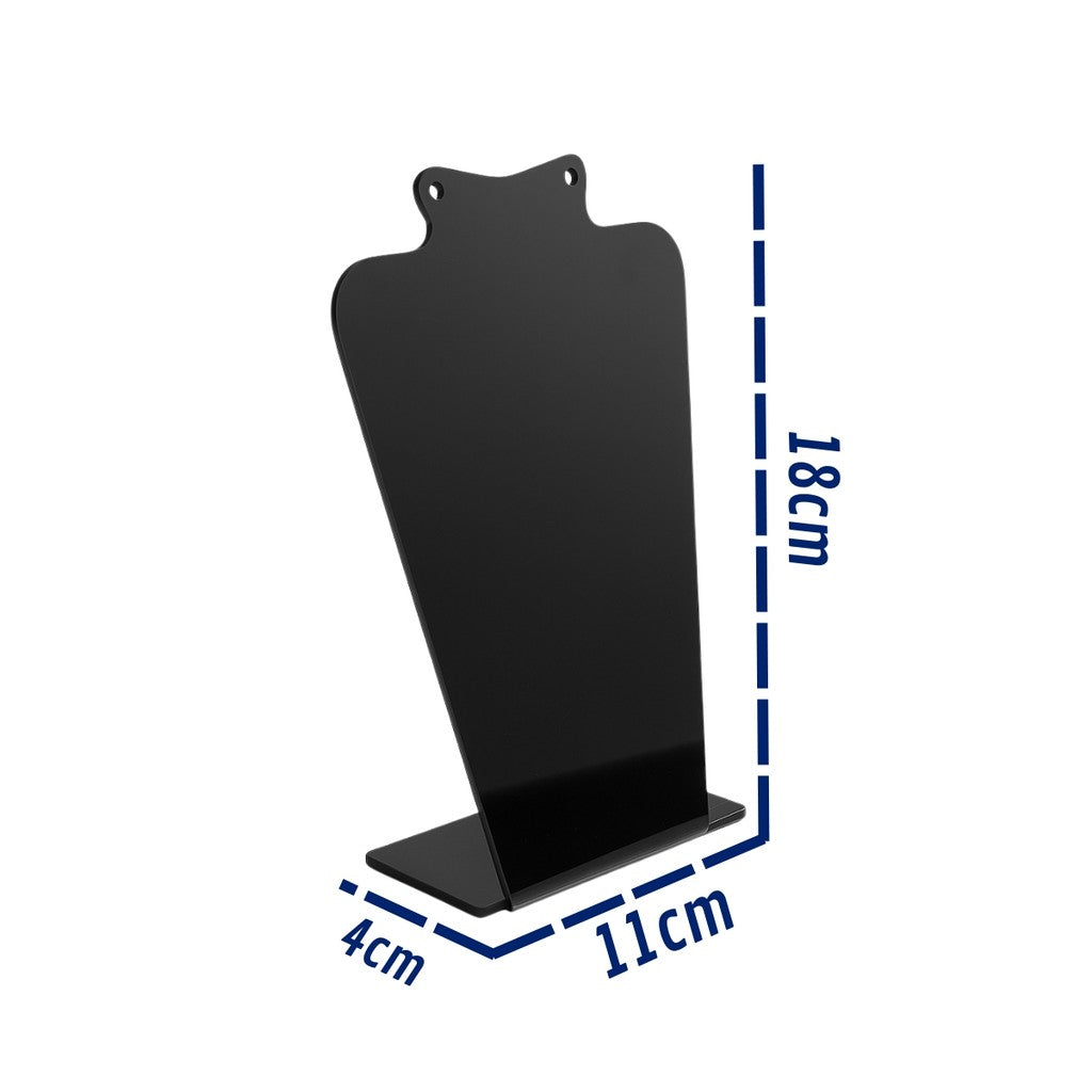 Expositor Porta Brinco Colar Acrilico Corpo Joia Balcão Loja Monstruário Acrílico Balcão