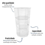 Expositor Giratório Relógios Acrílico Transparente 3 Andares