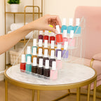 Expositor Display Escadinha Esmalte Acrilico 5 Andares